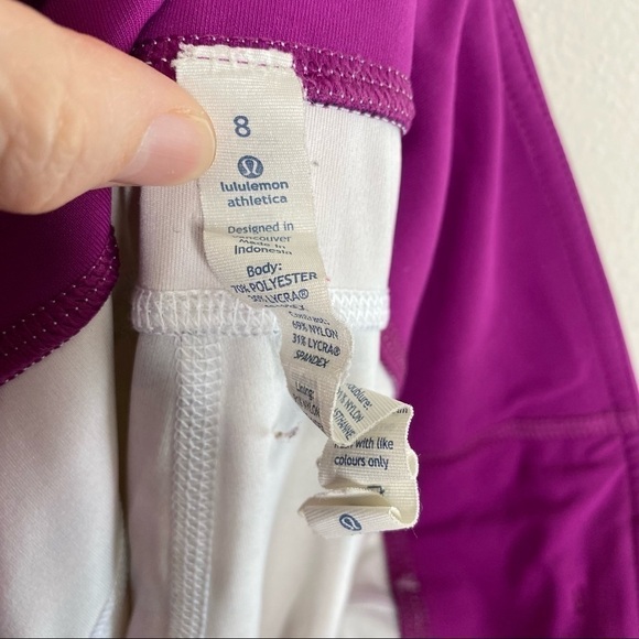 Lululemon Speed Tight III *All Full-On Luxtreme Pigment Wave Multi / Regal Plum - Picture 10 of 12